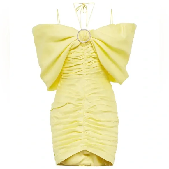 Self-Portrait Dresses Rasario Bowembellished Mini Dress